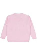 Pull rose pour fille de 6 à 9 ans - Emballage