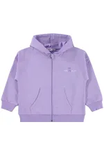 Kız Çocuk Hırka 6-9 Yaş Koyu Lila - Paket