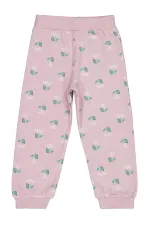 Kız Çocuk Eşofman Altı Km 2-5 Yaş Açık Gül Kurusu - Paket