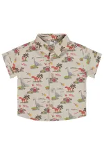 Bebek Gömlek 0-24 Ay Ekru - Paket