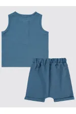 Erkek Çocuk Takım 2-5 Yaş İndigo - Paket