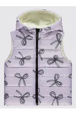 Kız Çocuk Yelek 2-5 Yaş Nazik Lavanta - Paket