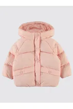 Kız Çocuk Mont 2-5 Yaş Pudra - Paket