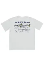 T-shirt garçon, 10-13 ans, blanc cassé - Emballage