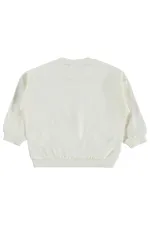 Bebek Sweatshirt 0-24 Ay Ekru - Paket