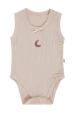 Bebek Çıtçıtlı Badi 0-24 Ay Pudra Pembesi - Paket