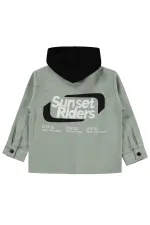 Erkek Çocuk Gömlek 6-9 Yaş Haki - Paket