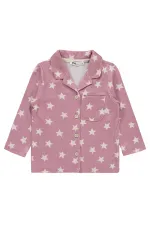 Kız Çocuk Pijama Takımı 2-5 Yaş Gül Kurusu - Paket