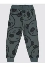 Bas de survêtement garçon 2-5 ans anthracite - Lot