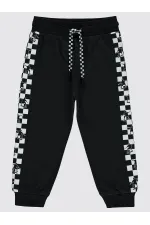 Bas de survêtement noir pour garçon de 2 à 5 ans - Lot