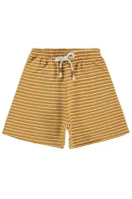 Short garçon, 2-5 ans, moutarde - Lot