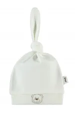 Ensemble bonnet et chapeau bébé 0-24 mois écru - Lot