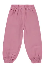 Kız Çocuk Pantolon 2-5 Yaş Gül Kurusu - Paket