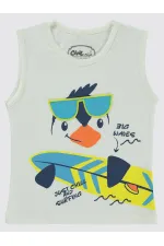 T-shirt garçon 2-5 ans écru - Emballage