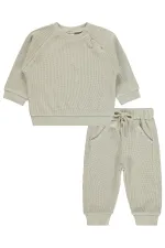 Ensemble bébé 0-24 mois en vison doux - Emballage