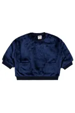 Bebek Sweatshirt 0-24 Ay Lacivert - Paket