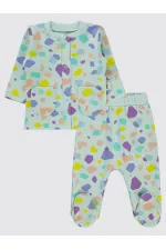 Baby Pajama Set 0-24 Months Mint - Package