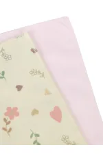 Bebek Ağız Bezi ve Mendili 0-24 Ay Pembe - Paket