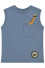 Erkek Çocuk Tişört 2-5 Yaş İndigo - Paket