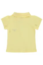Bebek Tişört 0-24 Ay Açık Sarı - Paket