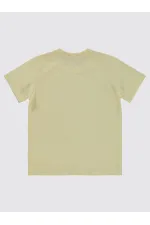 Boys T-Shirt 6-9 Years Old Stone Color - Pack