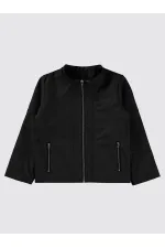 Erkek Çocuk Ceket 6-9 Yaş Siyah - Paket