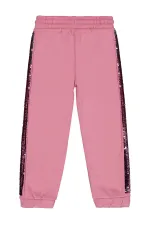 Bas de survêtement rose pâle pour fille (6-9 ans) - Lot