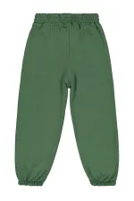 Bas de survêtement vert pour garçon (6-9 ans) - Lot