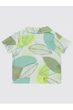 Chemise garçon 2-5 ans vert amande clair - Emballage