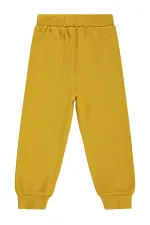 Erkek Çocuk Eşofman Altı Km 2-5 Yaş Hardal - Paket