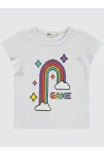 Girl's T-Shirt 2-5 Years White - Pack