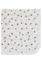 Ensemble couverture et lange pour bébé 0-24 mois, écru - Emballage