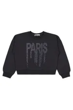 Combinaison fille anthracite 6-9 ans - Emballage