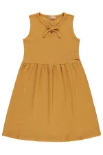 Combinaisons et robes pour filles, 10-13 ans, moutarde - Ensemble