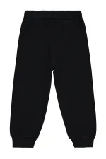 Pantalon de survêtement garçon Km 2-5 ans Noir - Lot