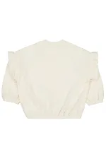 Bebek Sweatshirt 0-24 Ay Ekru - Paket