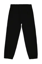 Bas de survêtement noir pour filles (6-9 ans) - Lot