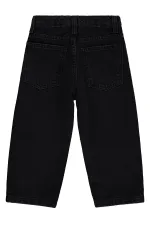 Erkek Çocuk Pantolon Kot 2-5 Yaş Siyah - Paket