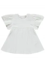 Kız Çocuk Takım 2-5 Yaş Kırık Beyaz - Paket