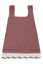 Baby Vest and Dress 0-24 Months Dusty Rose - Package