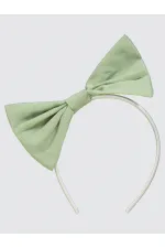 Ensemble gilet et robe pour fille de 6 à 9 ans, vert amande - Emballage