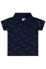 Bebek Tişört 0-24 Ay Lacivert - Paket