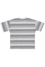 Boys' T-Shirt, Ages 6-9, Grey - Pack
