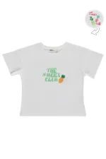 T-shirt fille, 2-5 ans, blanc cassé - Lot T-shirt fille, 2-5 ans, blanc cassé - Lot