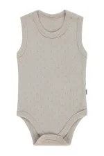 Bebek Çıtçıtlı Badi 0-24 Ay Kahve - Paket