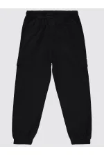 Boy's Trousers 10-13 Years Old Black - Pack