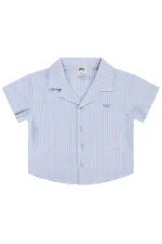 Bebek Gömlek 0-24 Ay Mavi - Paket