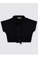 Girl's Shirt 2-5 Years Old Black - Pack