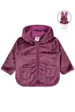 Gilet bébé 0-24 mois Rose poudré foncé - Emballage