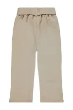 Girls' Trousers, Ages 2-5, Light Brown - Pack